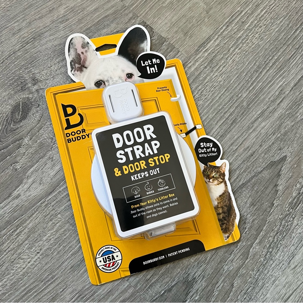 NWT: Door Strap & Door Stop - Yellow